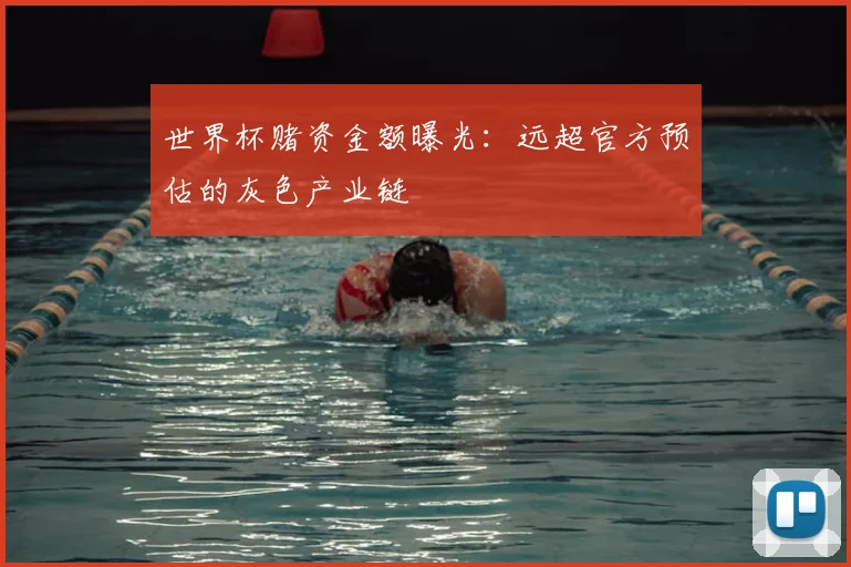 世界杯赌资金额曝光：远超官方预估的灰色产业链
